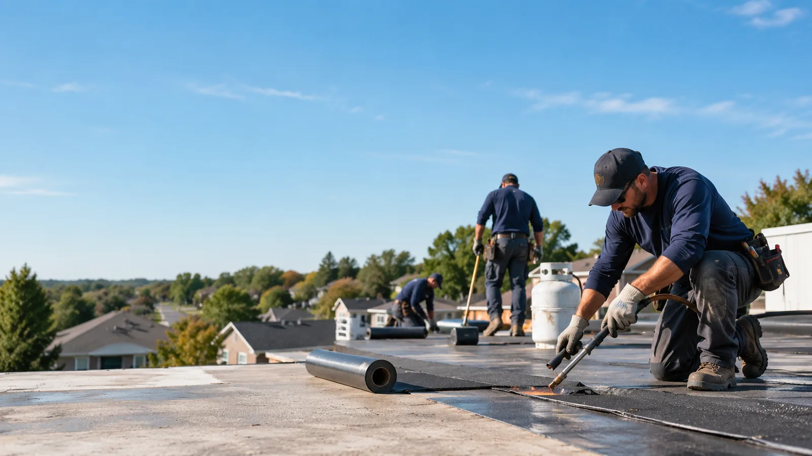 Flat Roof Leak Repair providers in Traphill, NC